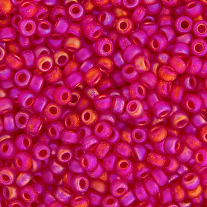 Miyuki Seed Bead 11/0 apx.22g Ruby Transparent AB