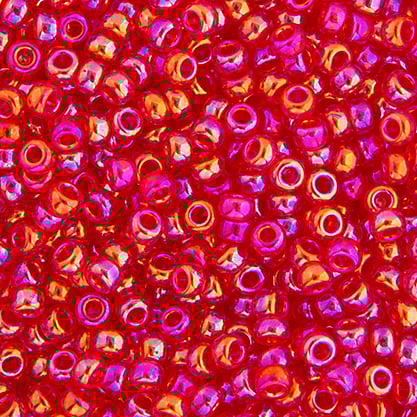 Miyuki Seed Bead 11/0 apx.22g Lt.Siam Transparent
