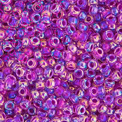 Miyuki Seed Bead 11/0 apx.22g Magenta AB