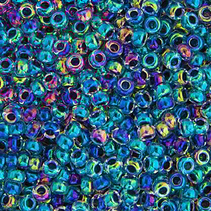 Miyuki Seed Bead 11/0 apx.22g Dark Blue AB