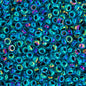 Miyuki Seed Bead 11/0 apx.22g Blue AB Lined-Dyed