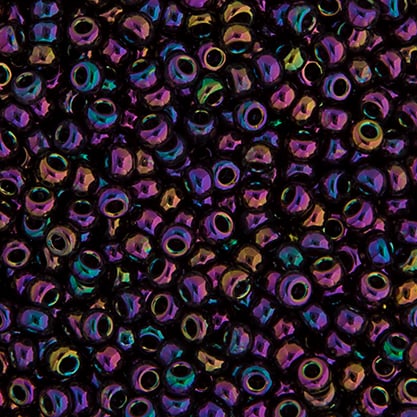 Miyuki Seed Bead 11/0 apx.22g Purple Opaque Iris