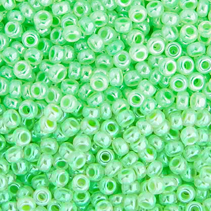 Miyuki Seed Bead 11/0 apx.22g Light Crystal Green