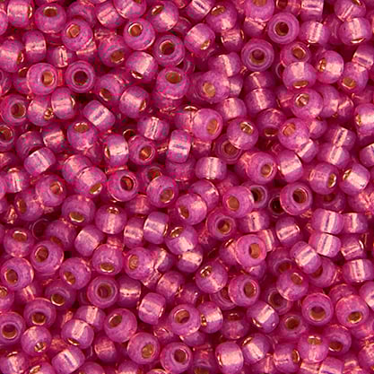 Miyuki Seed Bead 11/0 apx.22g Dark Rose S/L Dyed