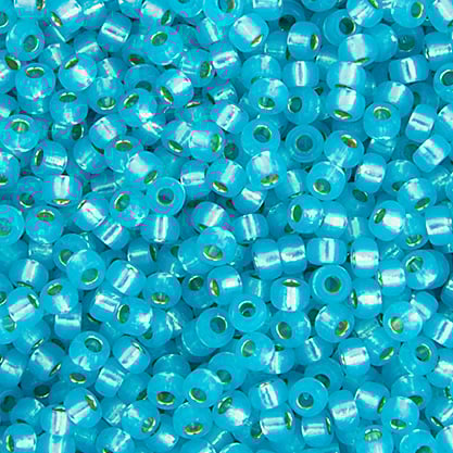 Miyuki Seed Bead 11/0 apx.22g Aqua S/L Dyed