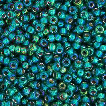 Miyuki Seed Bead 11/0 apx.22g Emerald Silver Lined