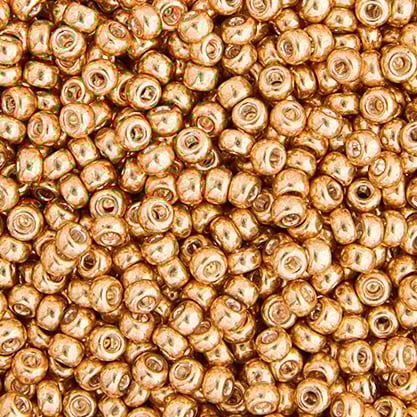 Miyuki Seed Bead 11/0 apx.22g Gold Galvanized