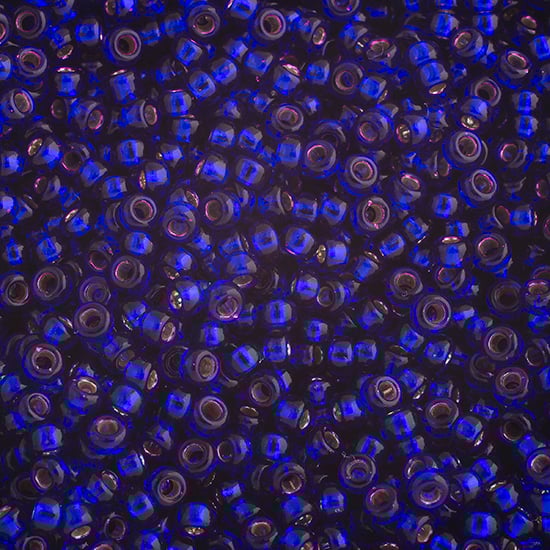 Miyuki Seed Bead 11/0 apx.22g Dark Violet Silver