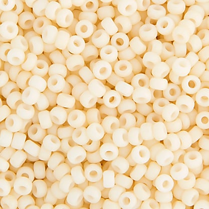 Miyuki Seed Bead 11/0 apx.22g Cream Opaque Matte