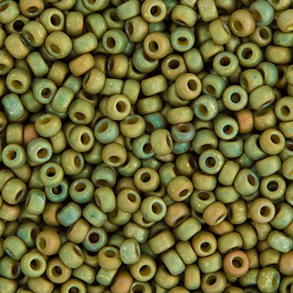 Miyuki Seed Bead 11/0 apx.22g Lt. Olive Opaque