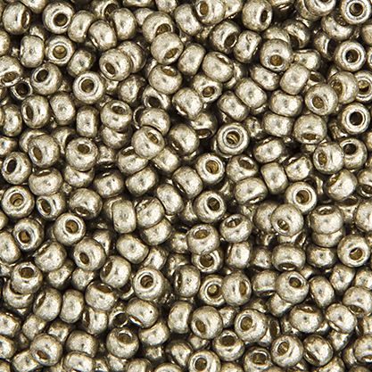 Miyuki Seed Bead 11/0 apx.22g GalvanizDuracoat Lt.Pewter