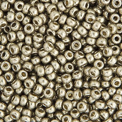 Miyuki Seed Bead 11/0 apx.22g GalvanizDuracoat Lt.Pewter