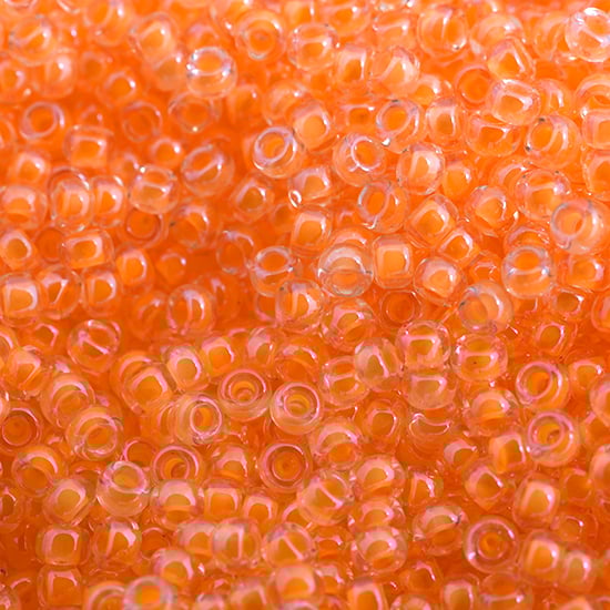 Miyuki Seed Bead 11/0 apx.22g Orange Luminous Neon