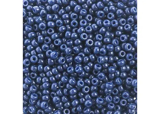 Miyuki Seed Bead 11/0 apx 22g Duracoat Navy Blue Dyed