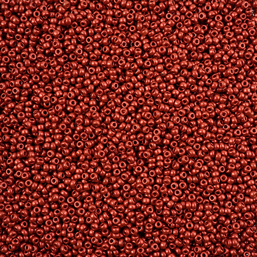 Miyuki Seed Bead 11/0 apx.22g Lava Red