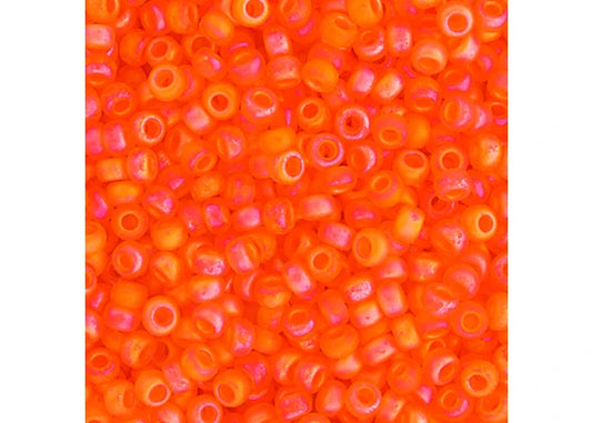 Miyuki Seed Bead 11/0 apx.22g Orange Transparent AB Matte