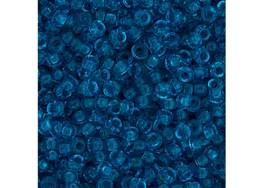 Miyuki Seed Bead 11/0 apx.22g Capri Blue Transparent