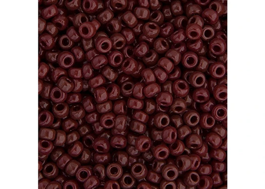 Miyuki Seed Bead 11/0 apx.22g Chocolate Brown Opaque