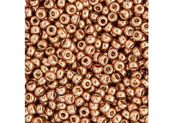 Miyuki Seed Bead 11/0 apx.22g Galvanized Duracoat Champagne