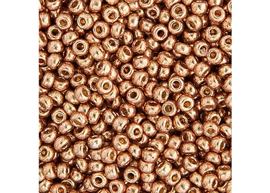 Miyuki Seed Bead 11/0 apx.22g Galvanized Duracoat Champagne