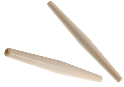Acrylic Hairbone Pipe 4in Bone White 100PCS