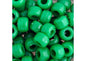 Crow Bead/Pony Bead Opaque 9mm Green