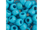 Crow Bead/Pony Bead Opaque 9mm Turquoise