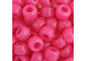 Crow Bead/Pony Bead Opaque 9mm Light Cerise