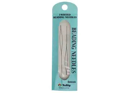 Tulip Twisted Beading Needle 2pcs. - .20x70mm