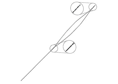 Tulip Twisted Beading Needle 2pcs. - .20x70mm