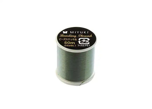 Miyuki Nylon Beading Thread B Green (50m)