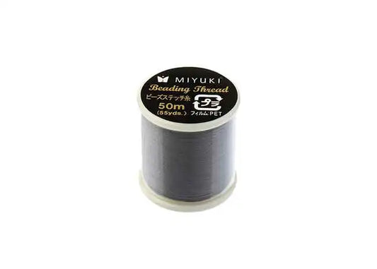 Miyuki Nylon Beading Thread B Grey Slate (50m)