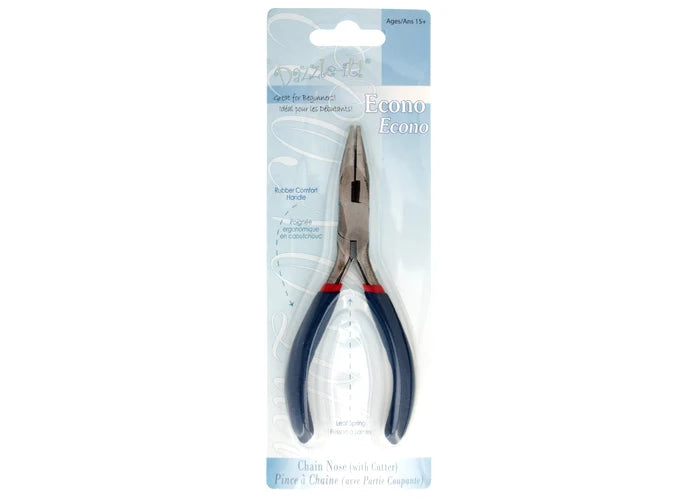 John Bead Econo Pliers Chain Nose w/Cutter