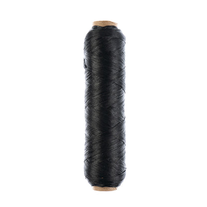 Gudebrod Sinew Bobbin 60ft (20yd) Black 5ply 70lb test Made in USA