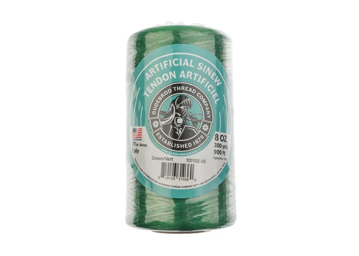 Sinew 8oz 900ft(300yd) Green 5ply 70lb