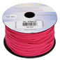 Faux Suede Lacing Hot Pink