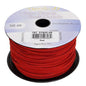 Faux Suede Lacing Red
