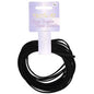 Faux Suede Lacing Black