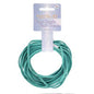 Faux Suede Lacing Aqua