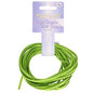 Faux Suede Lacing Green