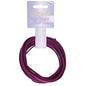 Faux Suede Lacing Purple