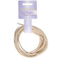 Faux Suede Lacing Ivory
