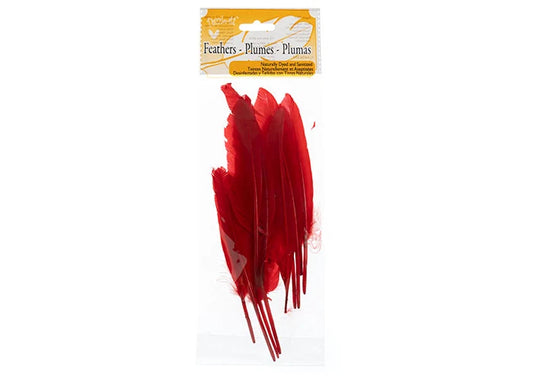 Duck Quill 7in Red 12PCS