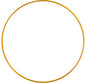 14in Metal Brass Ring