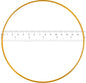 Metal Rings 6in (15.2cm) Brass