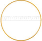 Metal Rings 8in (20.3cm) Brass