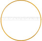 Metal Ring 10in (25.4cm) Brass