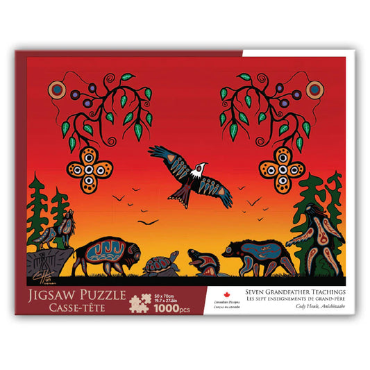 Cody Houle Seven Grandfather Teachings 1000pcs Jigsaw Puzzle