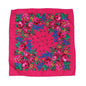 30″ x 30″ Non-Metallic Pink Kokum Floral Scarf