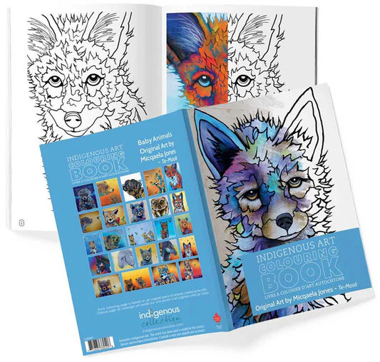 Micqaela Jones Colouring Book - Babies